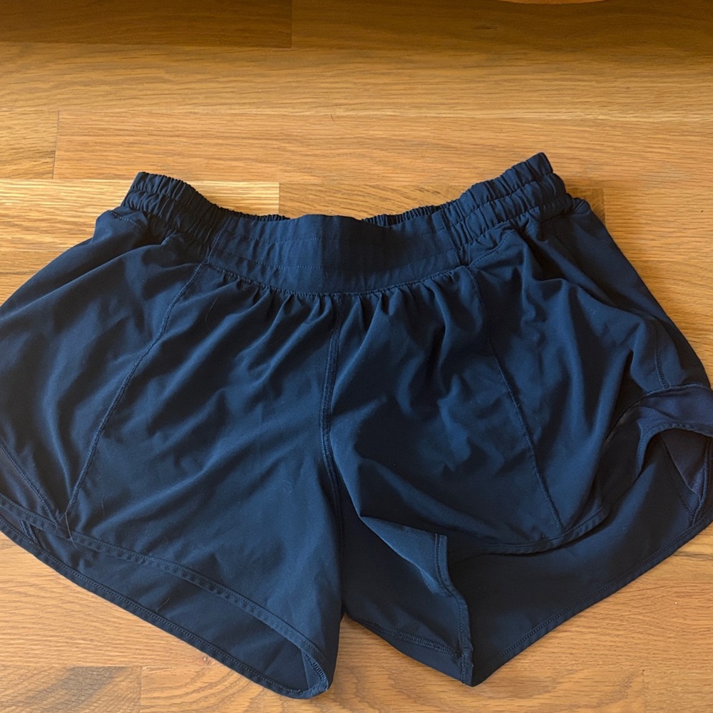 Women's Navy Blue Lululemon shorts